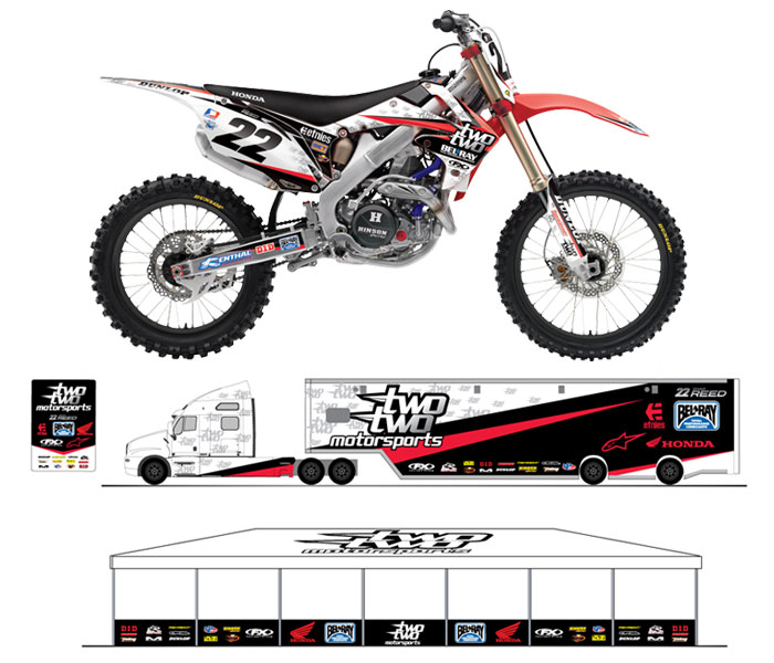 Chad Reed ja TwoTwo Motorsport 2011